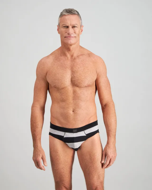 Rugby Stripe Mens Brief sold by Bendon Lingerie