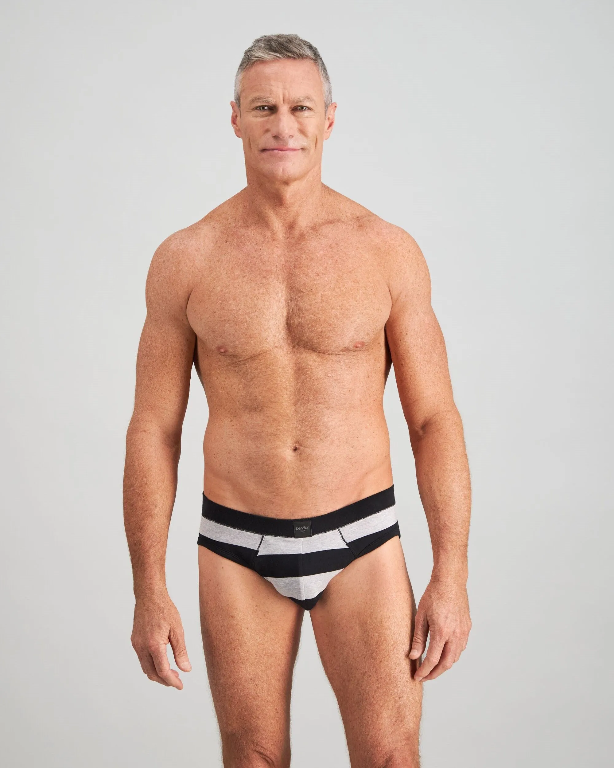 Rugby Stripe Mens Brief sold by Bendon Lingerie