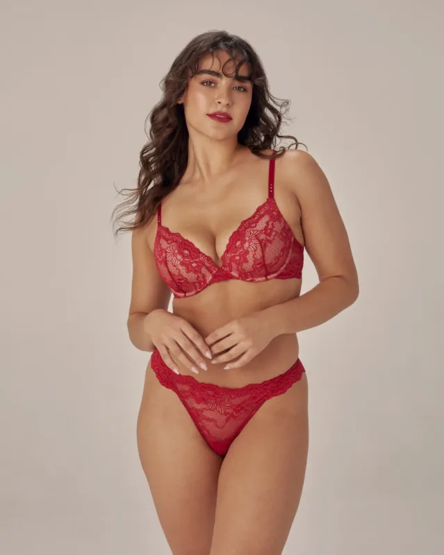 My Fit Lace Push Up Bra sold by Bendon Lingerie