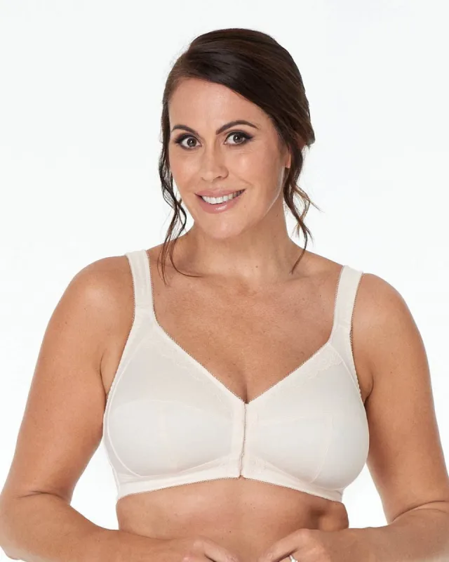 Ultimate Comfort Front Closure Wire Free Front Opening Bra sold by Bendon Lingerie