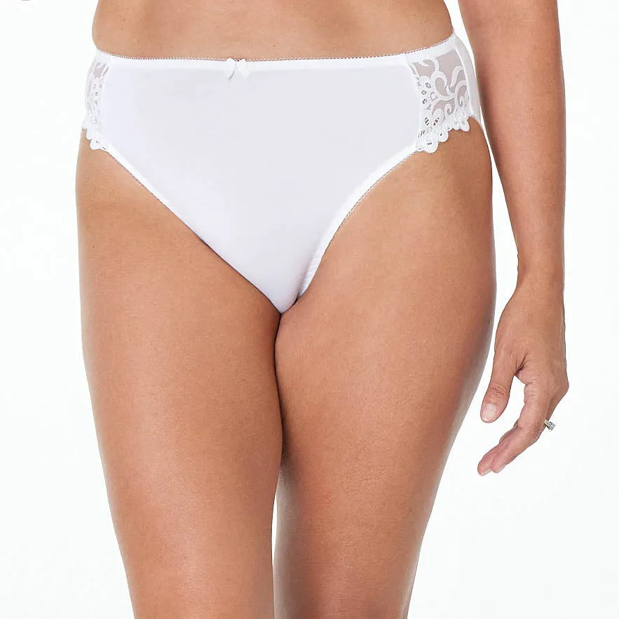 Coral High Cut Brief sold by Bendon Lingerie