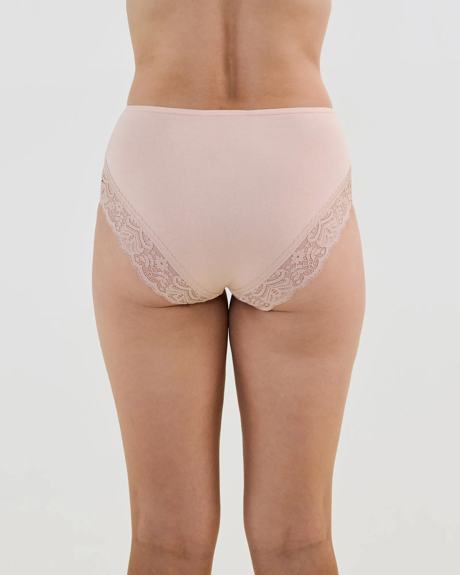Cotton And Lace Full Brief sold by Bendon Lingerie product image thumbnail 3
