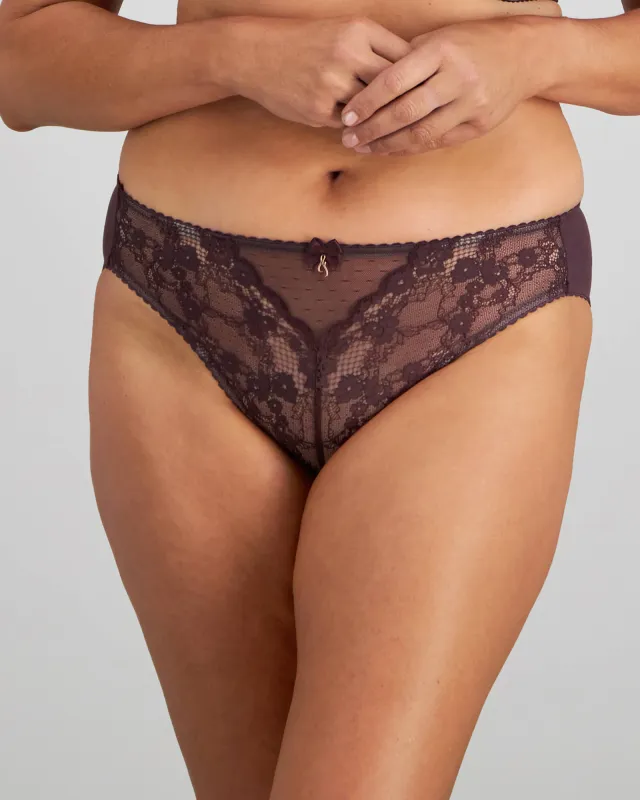 Vivacious High Cut Brief sold by Bendon Lingerie