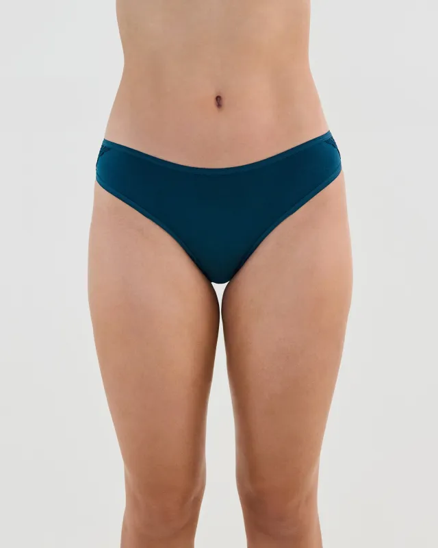 Cotton And Lace Bikini sold by Bendon Lingerie