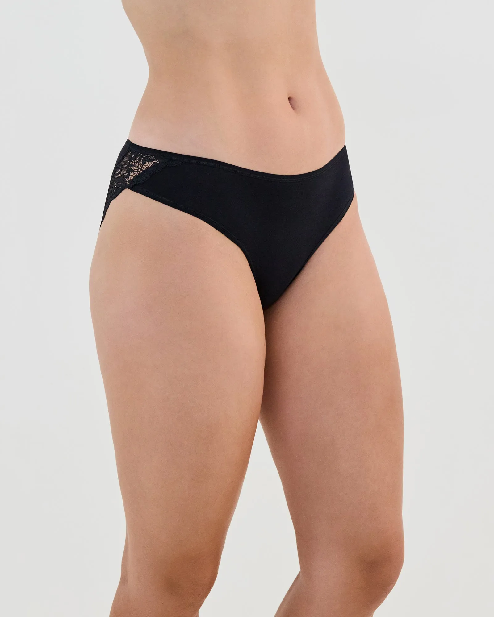 Cotton And Lace Bikini sold by Bendon Lingerie product image thumbnail 2