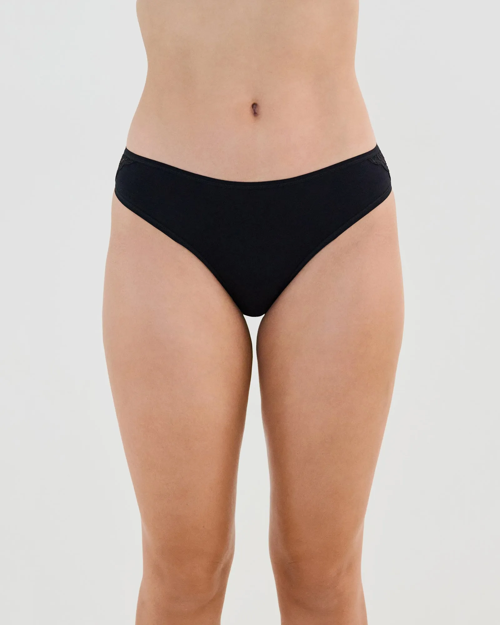 Cotton And Lace Bikini sold by Bendon Lingerie