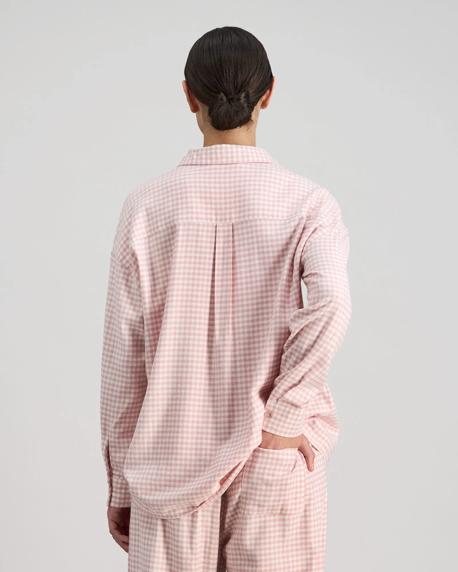 Cosy Flannel Long Sleeve PJ Top sold by Bendon Lingerie product image thumbnail 4