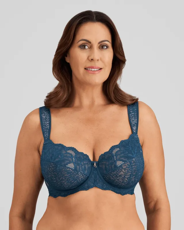 Midnight Express Underwire Lace Bra sold by Bendon Lingerie