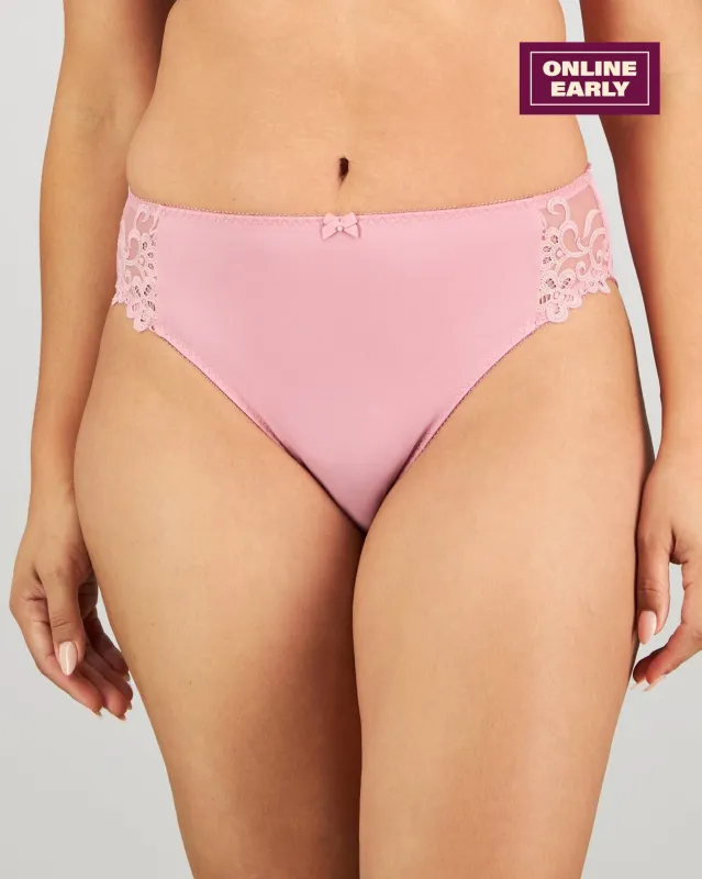 Coral High Cut Brief sold by Bendon Lingerie