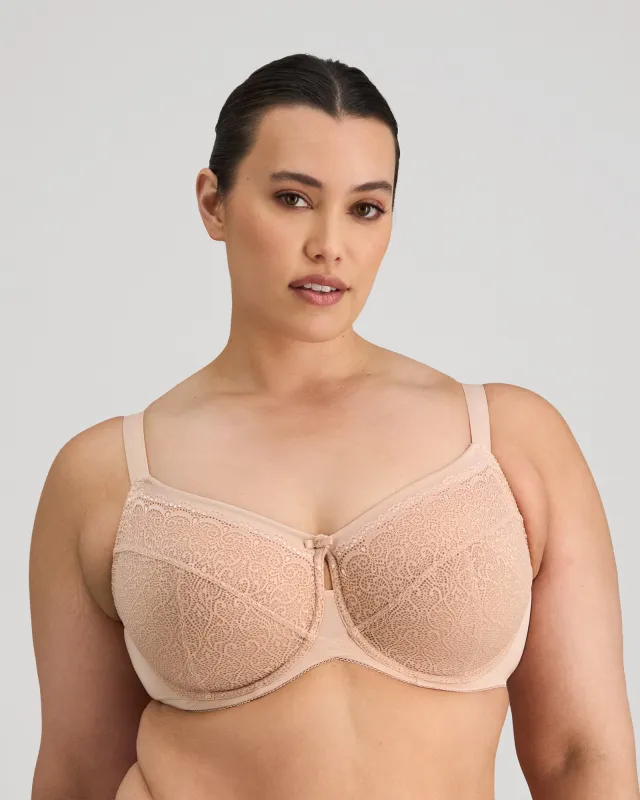 Graceful Lace Underwire Bra sold by Bendon Lingerie