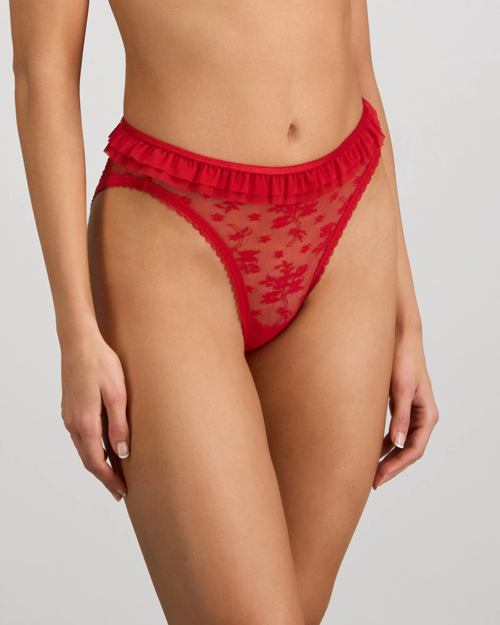 Tinsel Tease High Cut Brief sold by Bendon Lingerie product image thumbnail 2