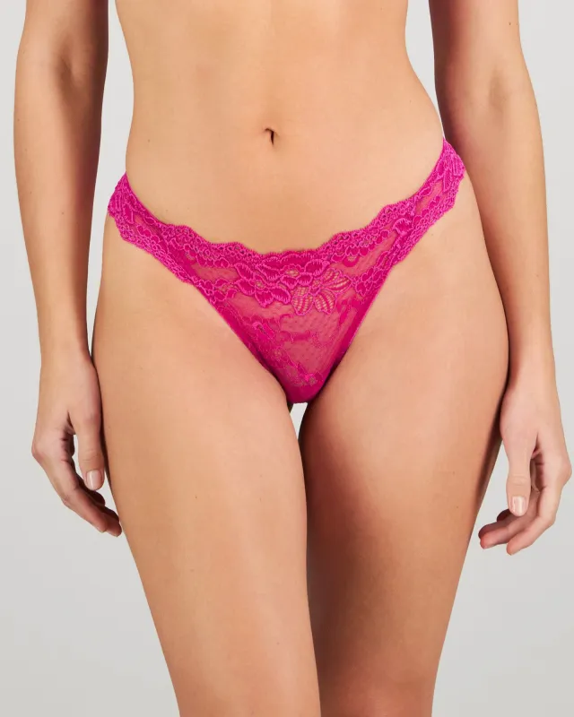 My Fit Lace Thong sold by Bendon Lingerie