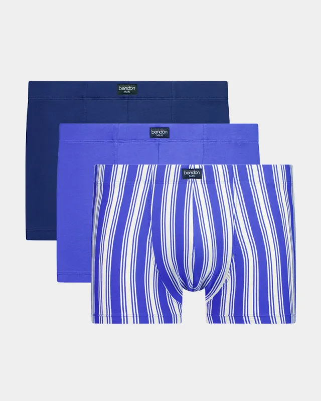 Cotton Stretch Mens Trunk 3 Pack made by Bendon Lingerie