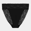 Lace Trim High Cut Brief sold by Bendon Lingerie