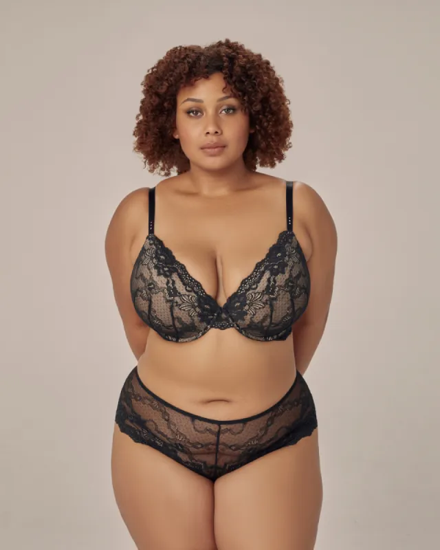 My Fit Lace Contour Plunge Bra sold by Bendon Lingerie