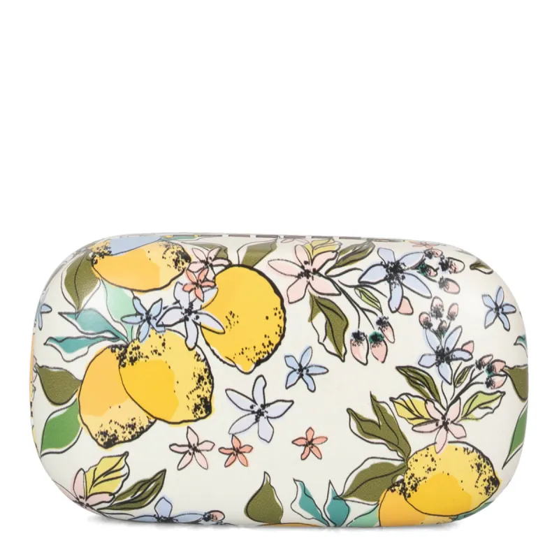 Lemons & Flowers Snap Top Case sold by Bentley Leathers