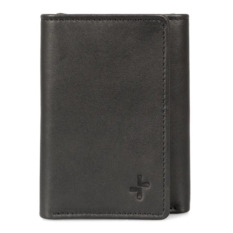 Minimalist RFID Trifold Card Holder sold by Bentley Leathers