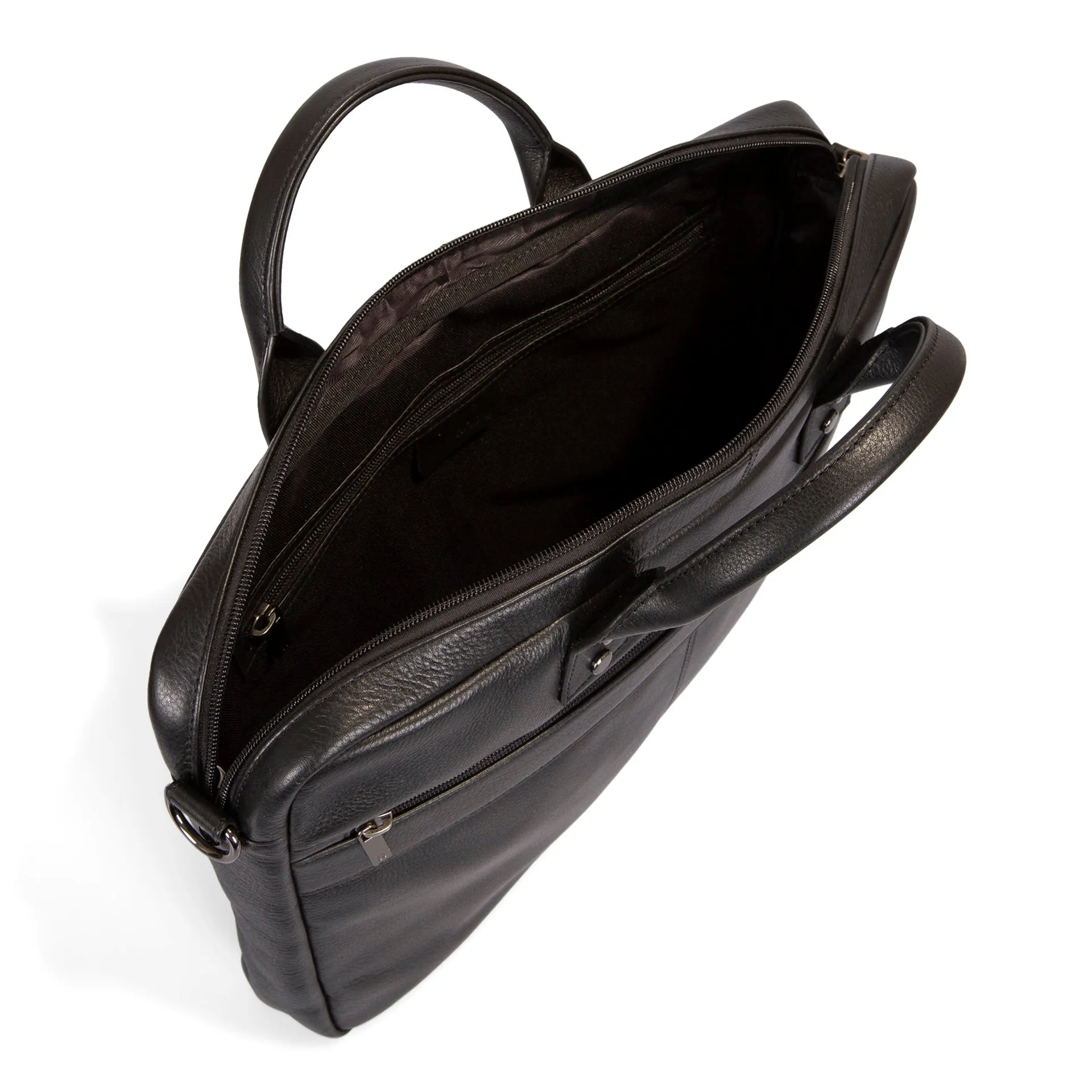 FINAL SALE Colwood 17.3" Laptop Briefcase sold by Bentley Leathers product image thumbnail 5