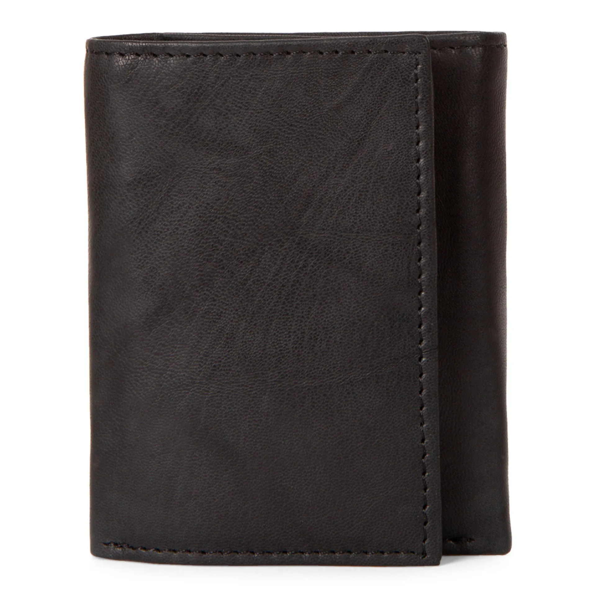Leather RFID Trifold Wallet with centre wing sold by Bentley Leathers