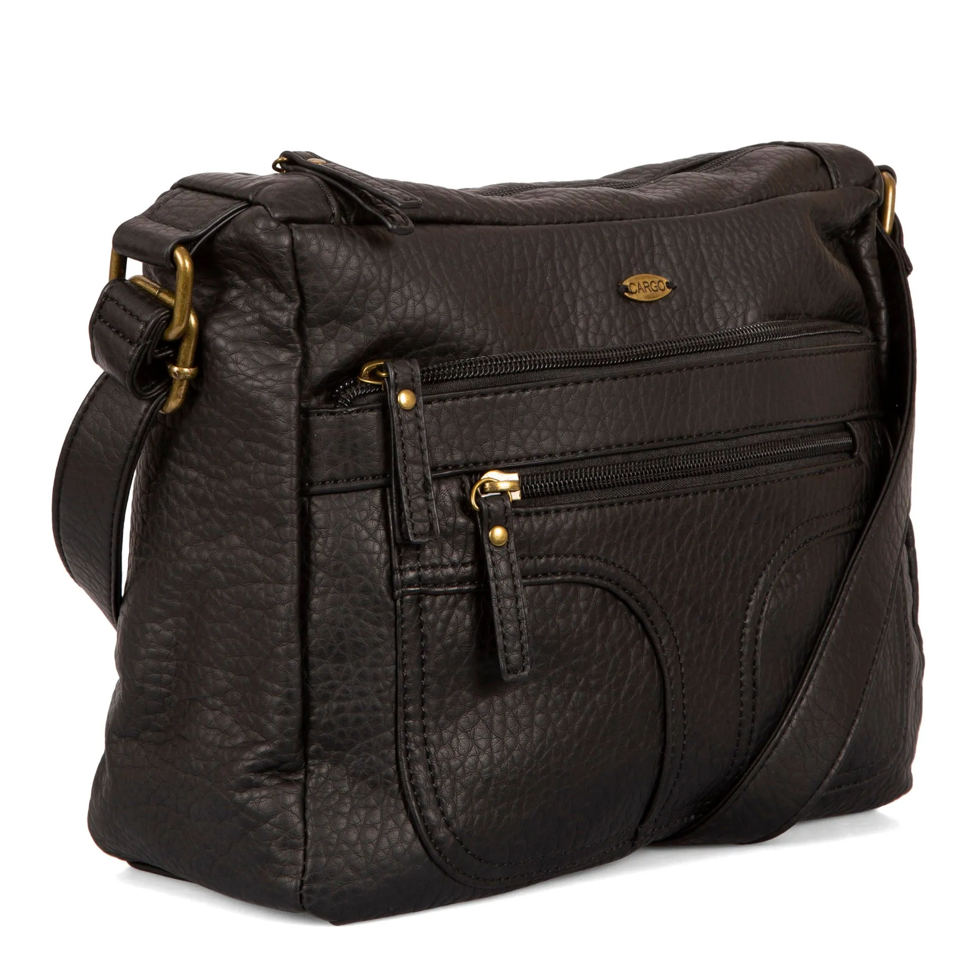 Pebbled E/W Crossbody Bag sold by Bentley Leathers product image thumbnail 3