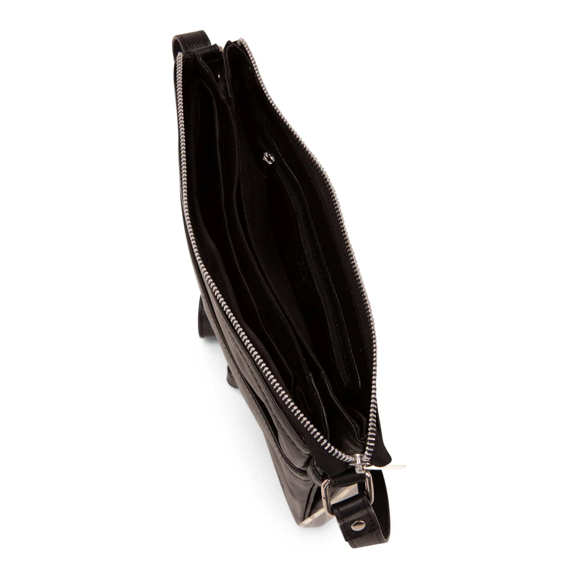 Small Leather RFID Crossbody sold by Bentley Leathers product image thumbnail 3