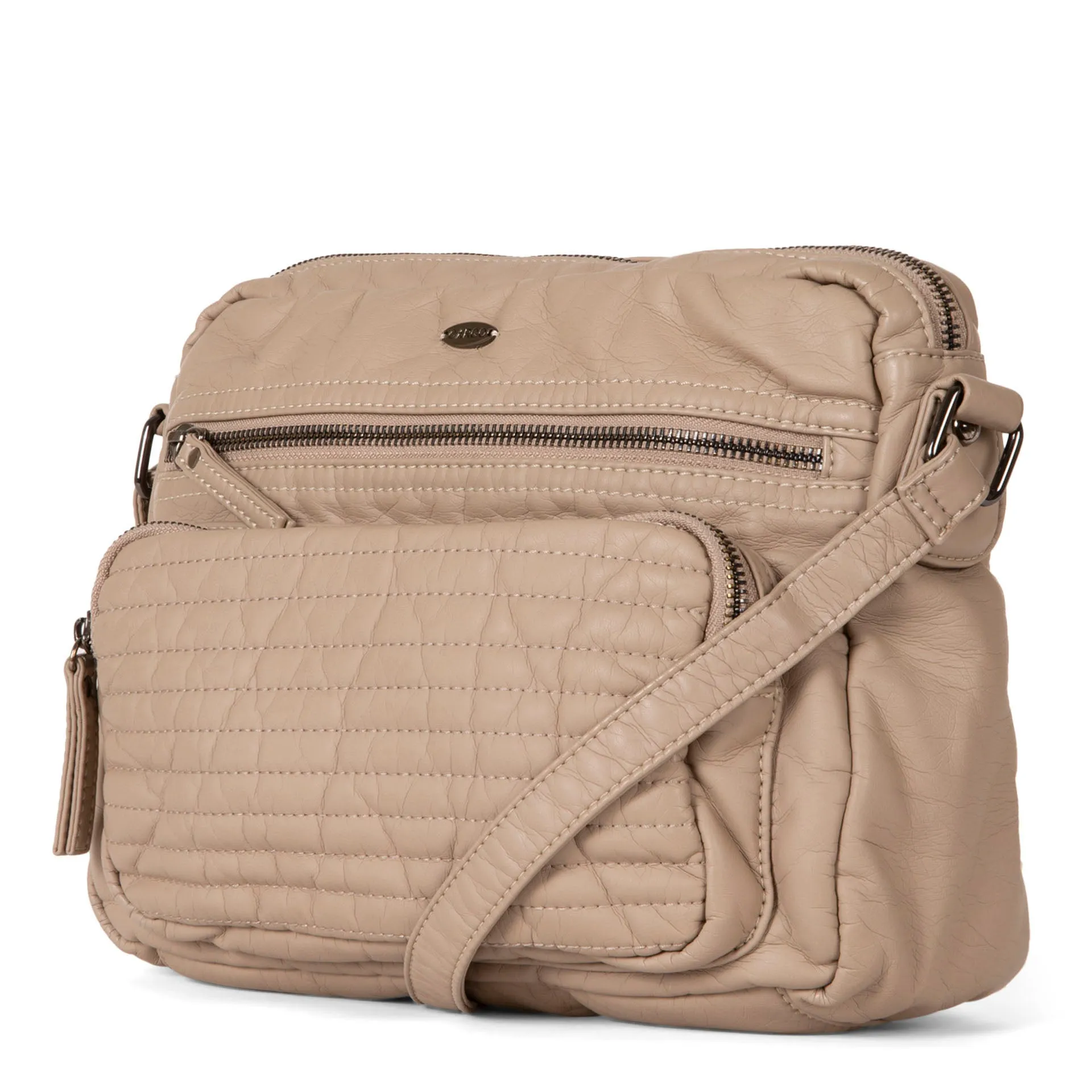 Quilted Crossbody with Front Pouch sold by Bentley Leathers product image thumbnail 5