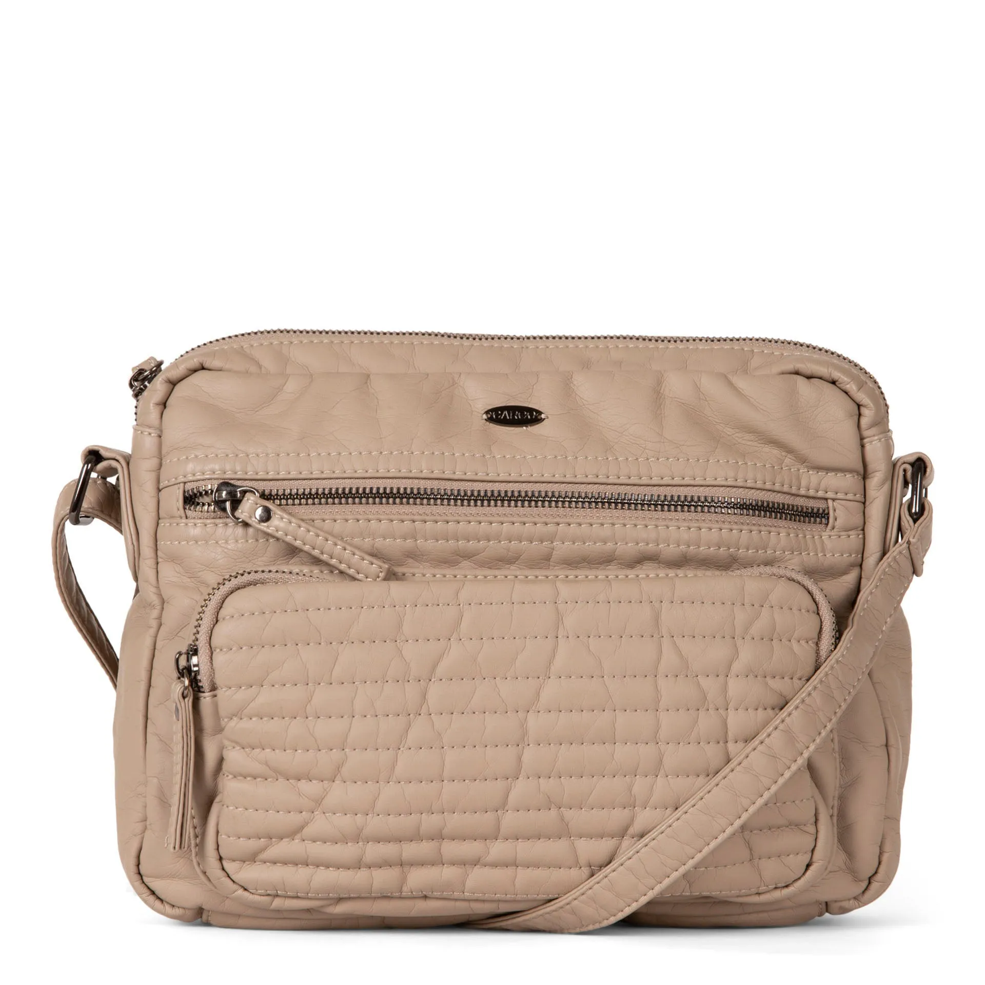 Quilted Crossbody with Front Pouch sold by Bentley Leathers product image thumbnail 4