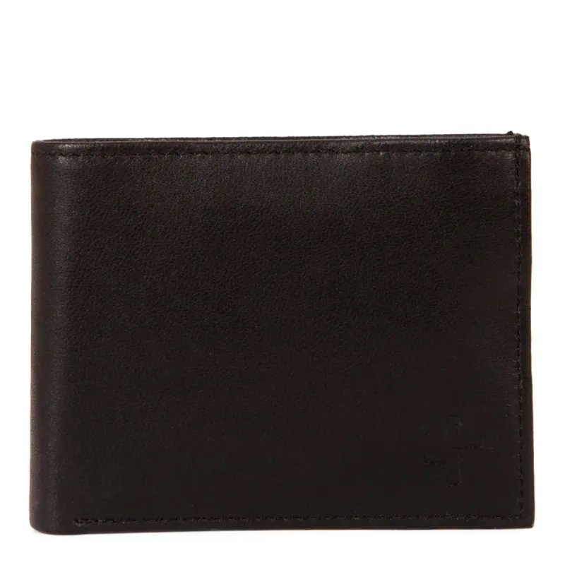Leather RFID Double Center Wing Wallet sold by Bentley Leathers