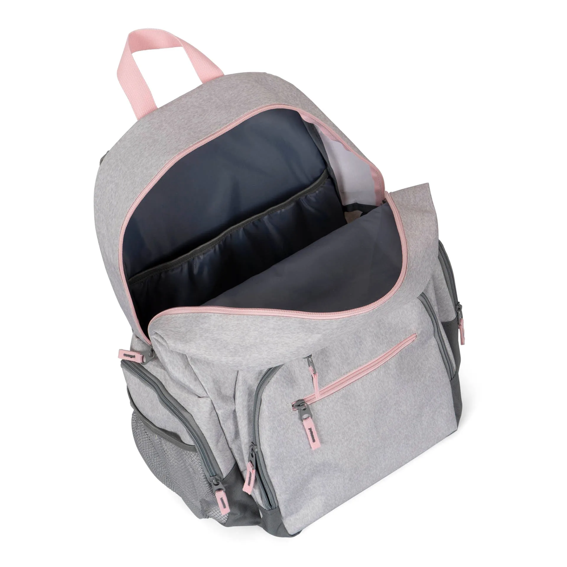 Heather Grey Backpack sold by Bentley Leathers product image thumbnail 3
