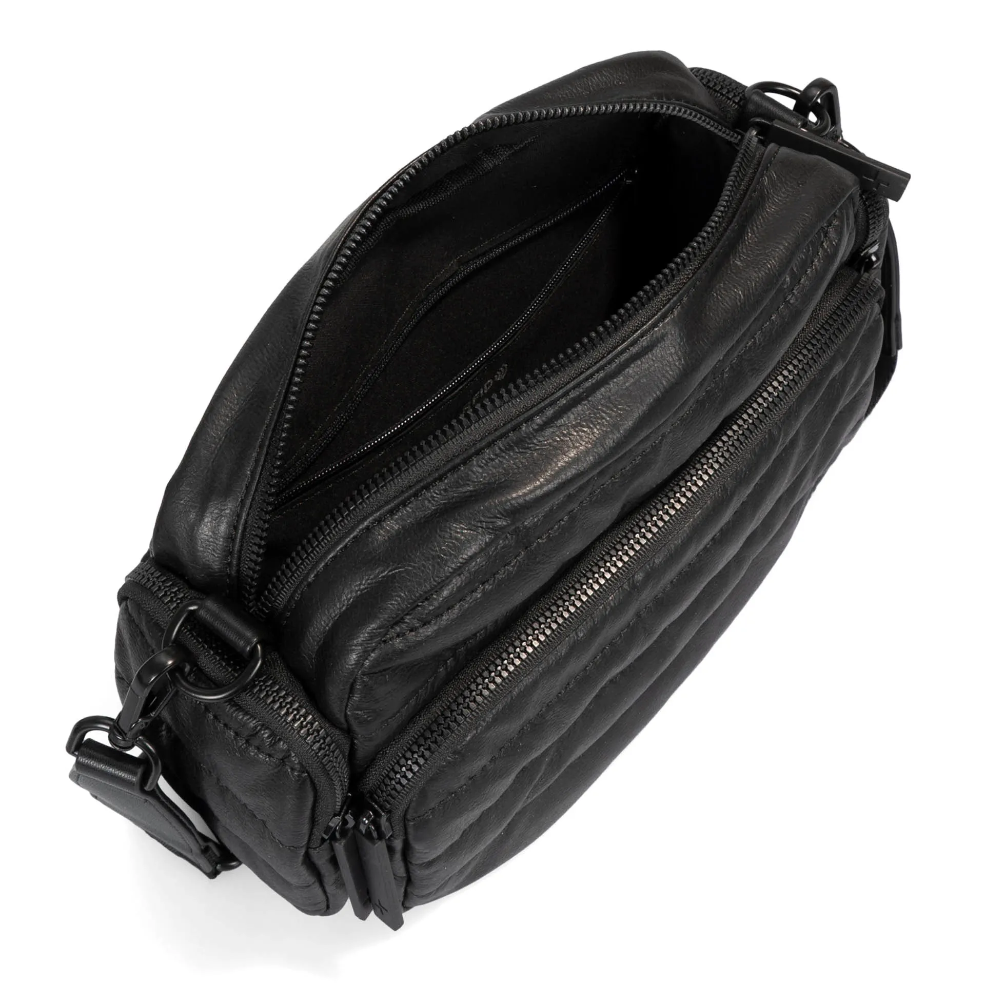 Quilted Camera Crossbody Bag | RFID sold by Bentley Leathers product image thumbnail 3