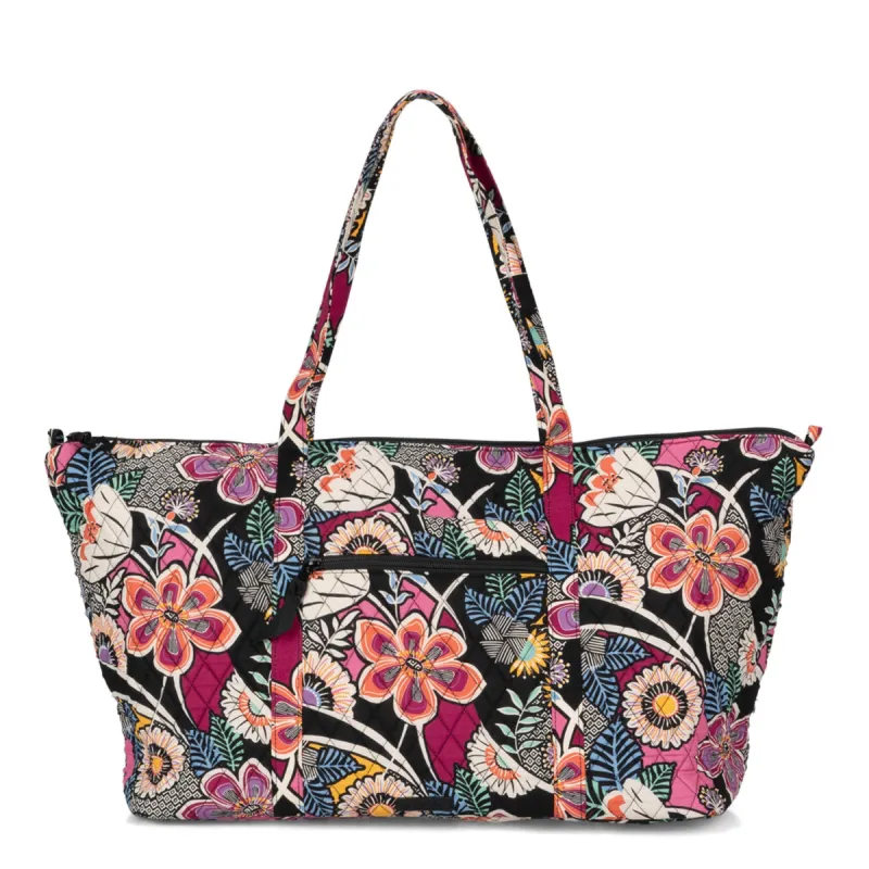 FINAL SALE Vera Bradley Deluxe Travel Tote Kauai Floral sold by Bentley Leathers
