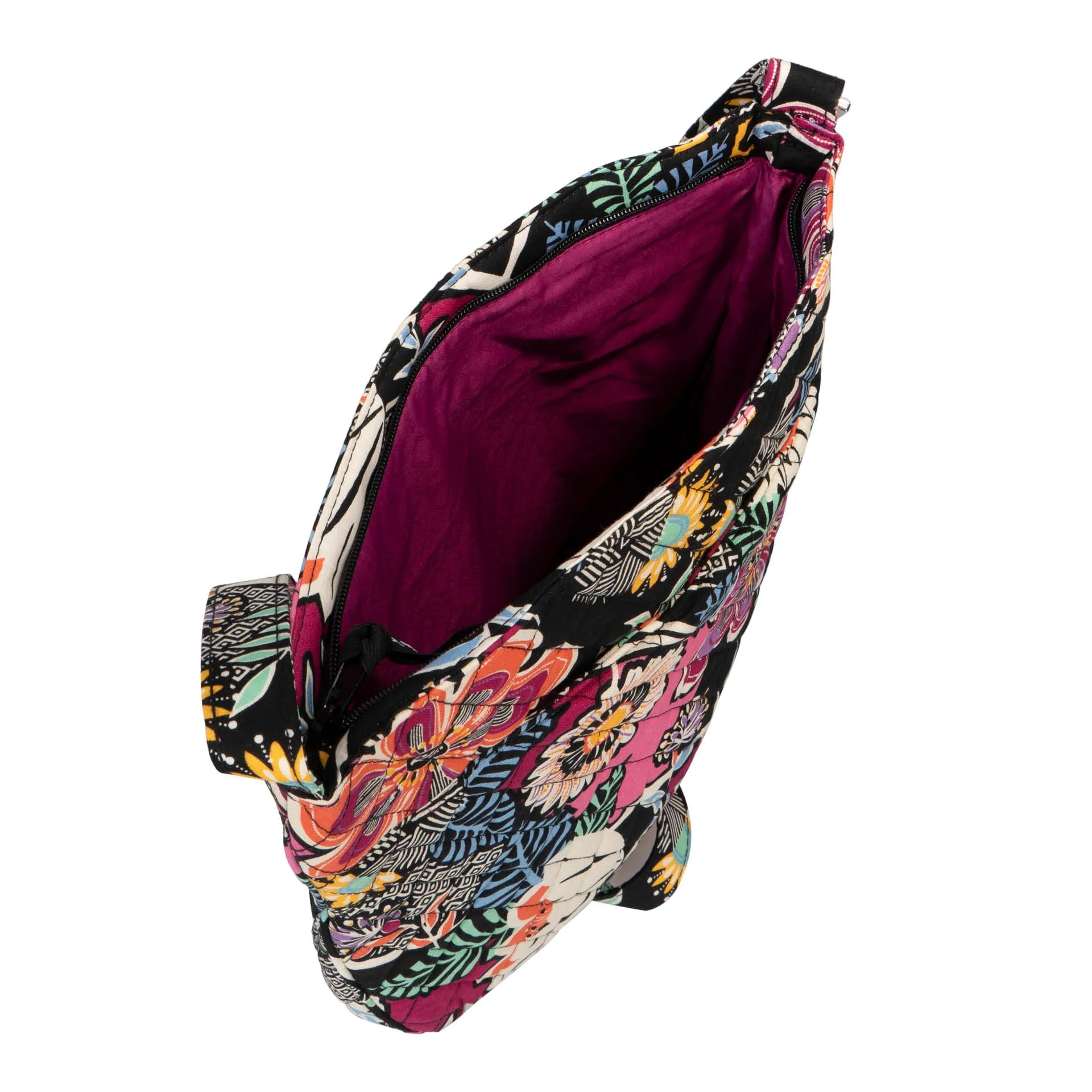 FINAL SALE Vera Bradley Trio Zip Hipster Crossbody Bag Kauai Floral sold by Bentley Leathers product image thumbnail 3