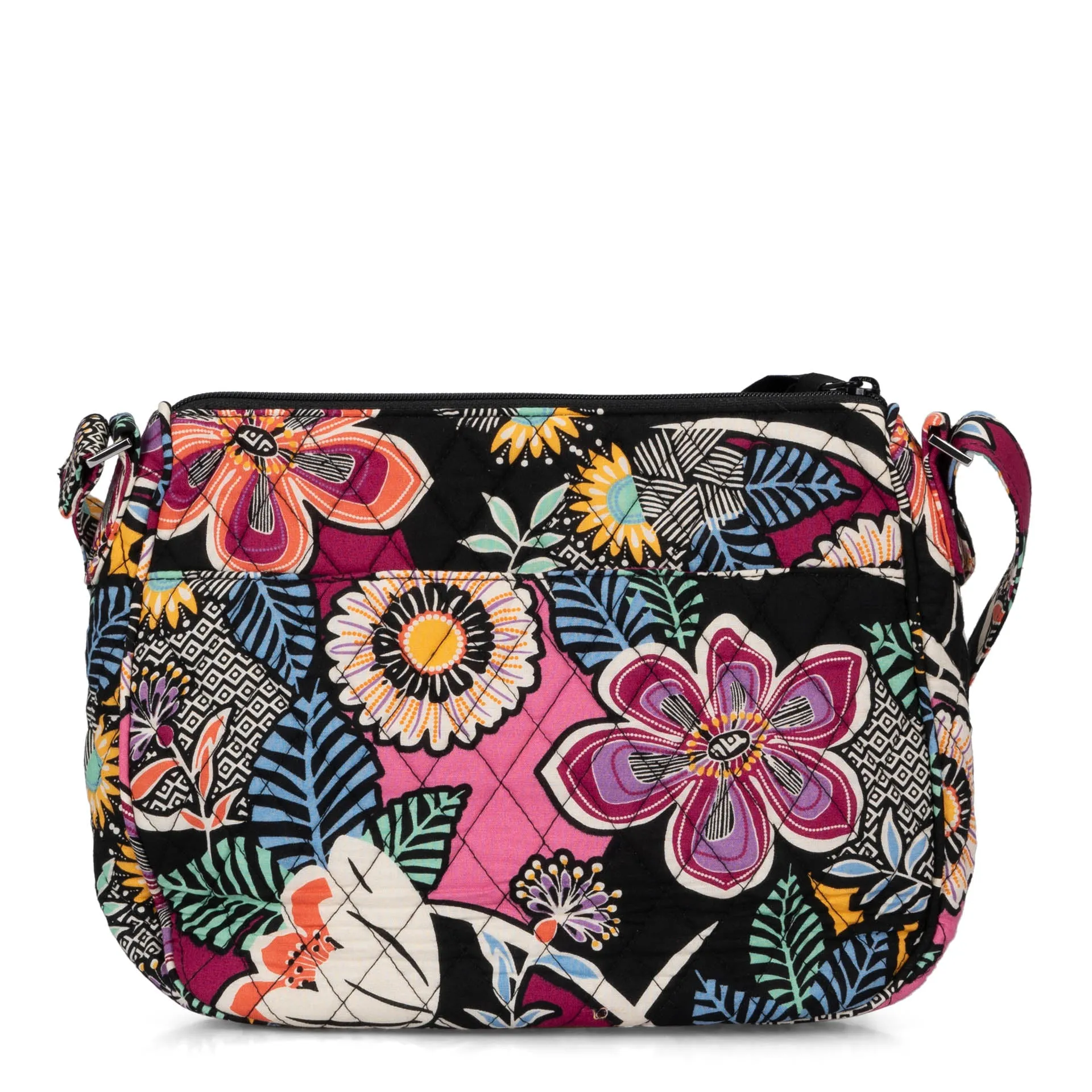 FINAL SALE Vera Bradley Saddle Crossbody Bag Kauai Floral sold by Bentley Leathers product image thumbnail 2