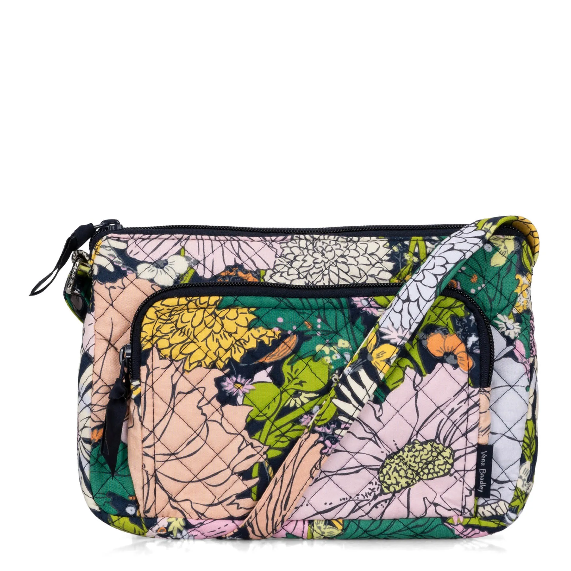 FINAL SALE Vera Bradley RFID Little Hipster Crossbody Bag Bloom Floral sold by Bentley Leathers