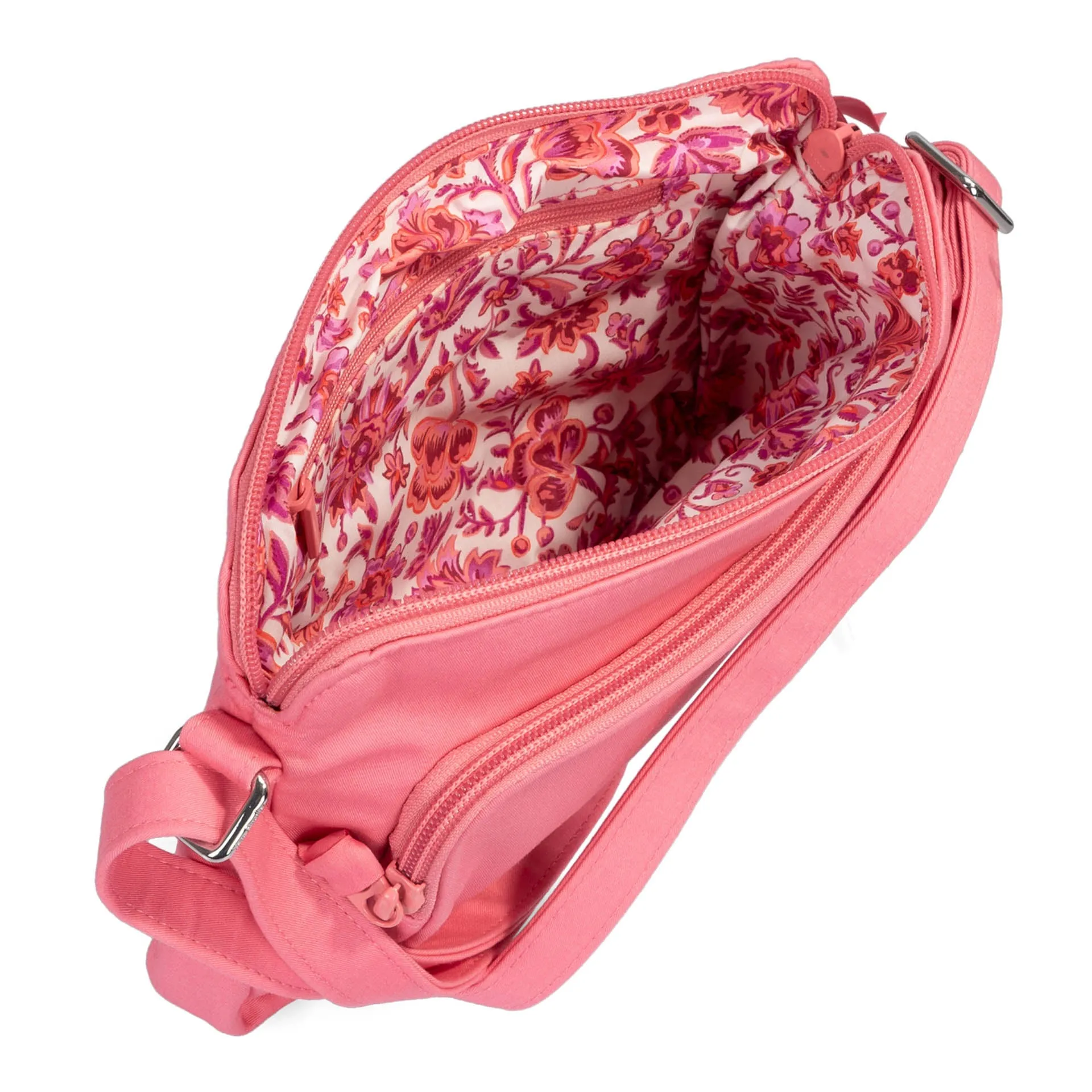 FINAL SALE Vera Bradley RFID Little Hipster Crossbody Bag Pink sold by Bentley Leathers product image thumbnail 3