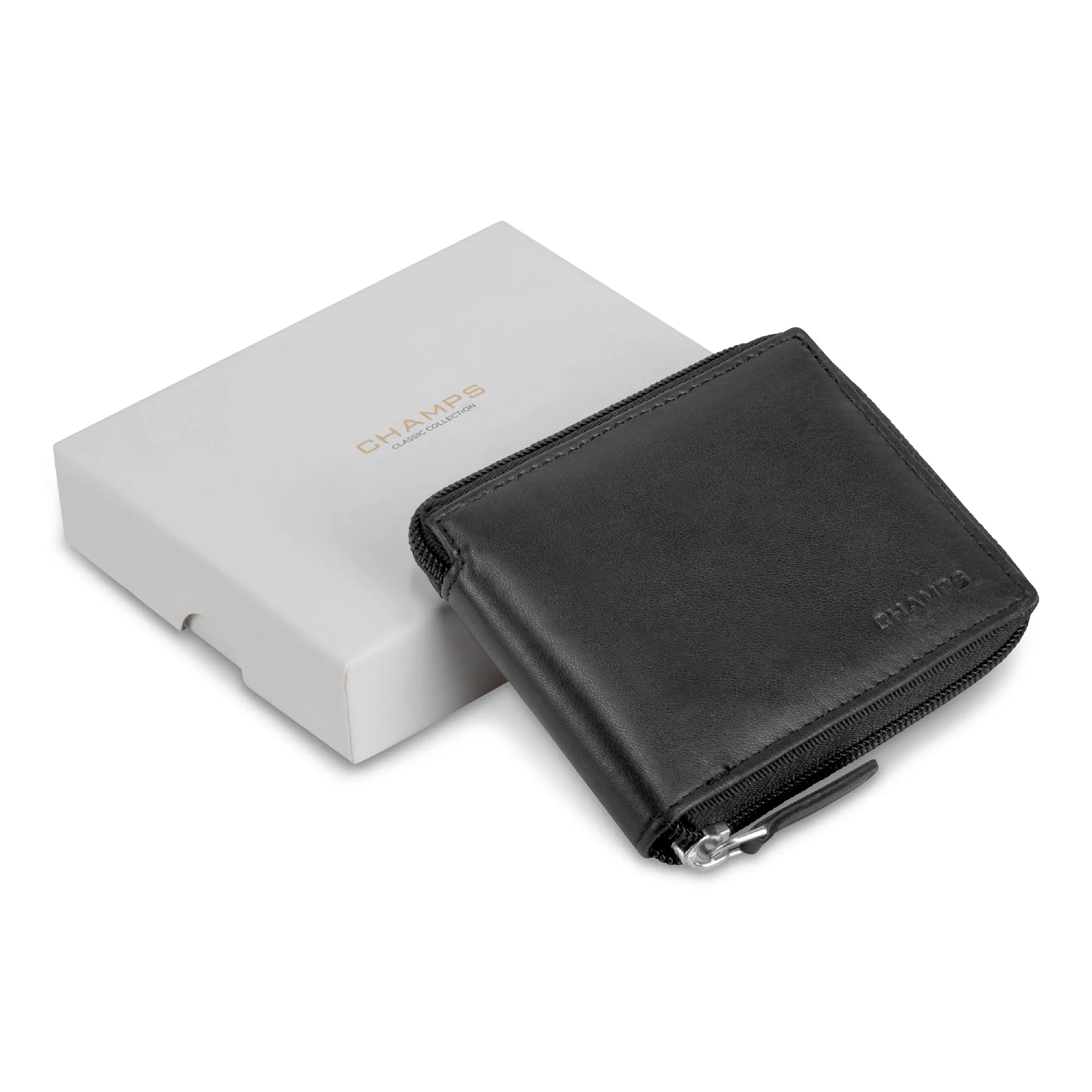 Classic / Leather Zip-Around Wallet *Drop Ship* sold by Bentley Leathers product image thumbnail 5