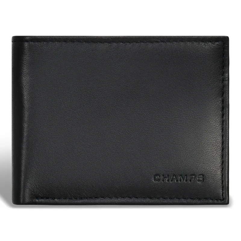 Classic / Leather Center-Wing Wallet *Drop Ship* sold by Bentley Leathers