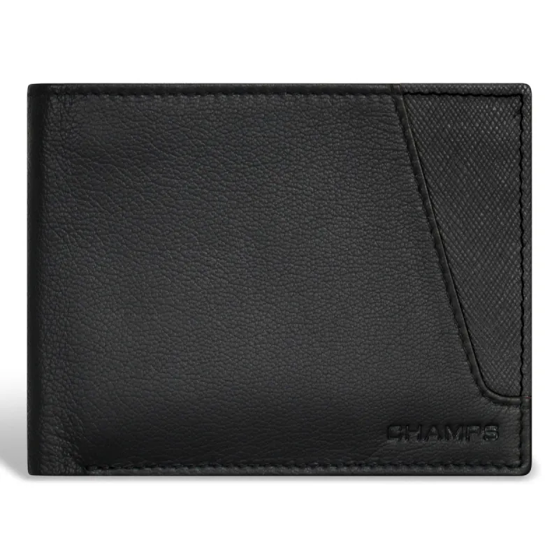 Iconic / Leather Center Wing Wallet *Drop Ship* sold by Bentley Leathers
