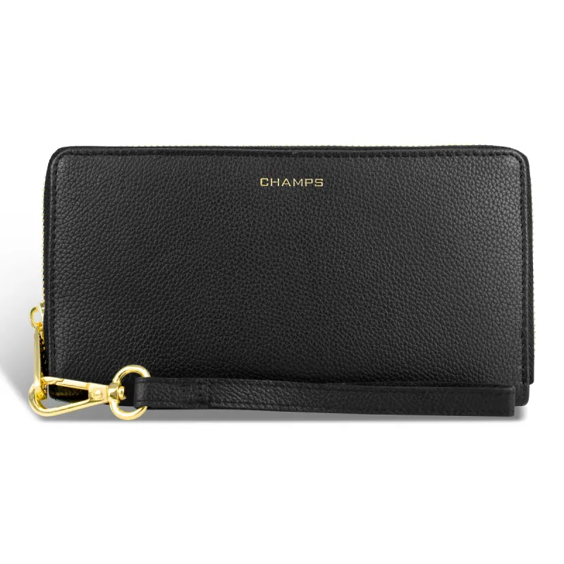 Gala / Leather Zip-Clutch Wallet *Drop Ship* sold by Bentley Leathers