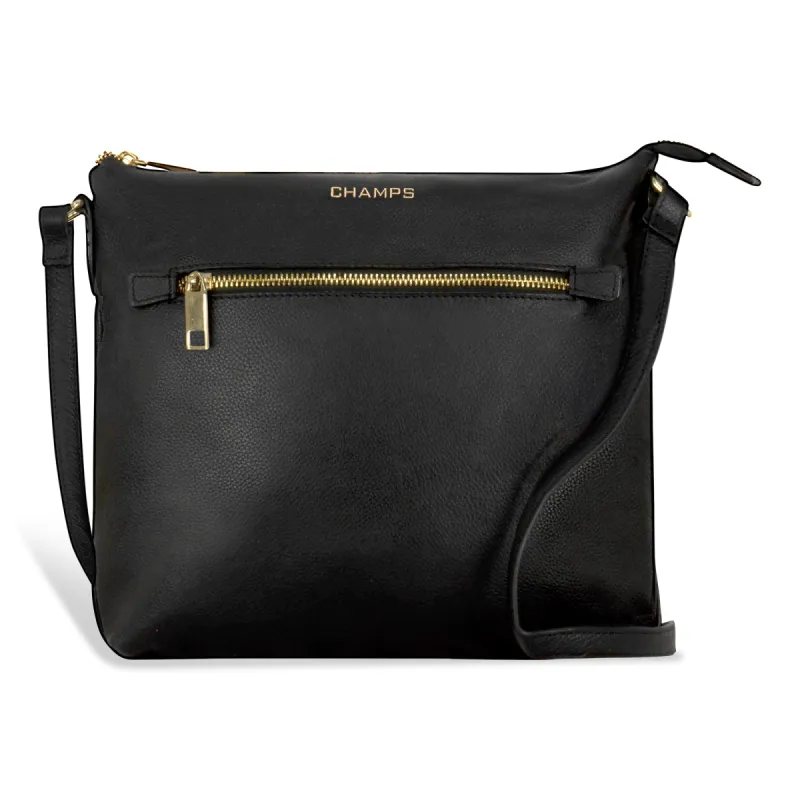 Gala / Leather Cross-Body Bag *Drop Ship* sold by Bentley Leathers