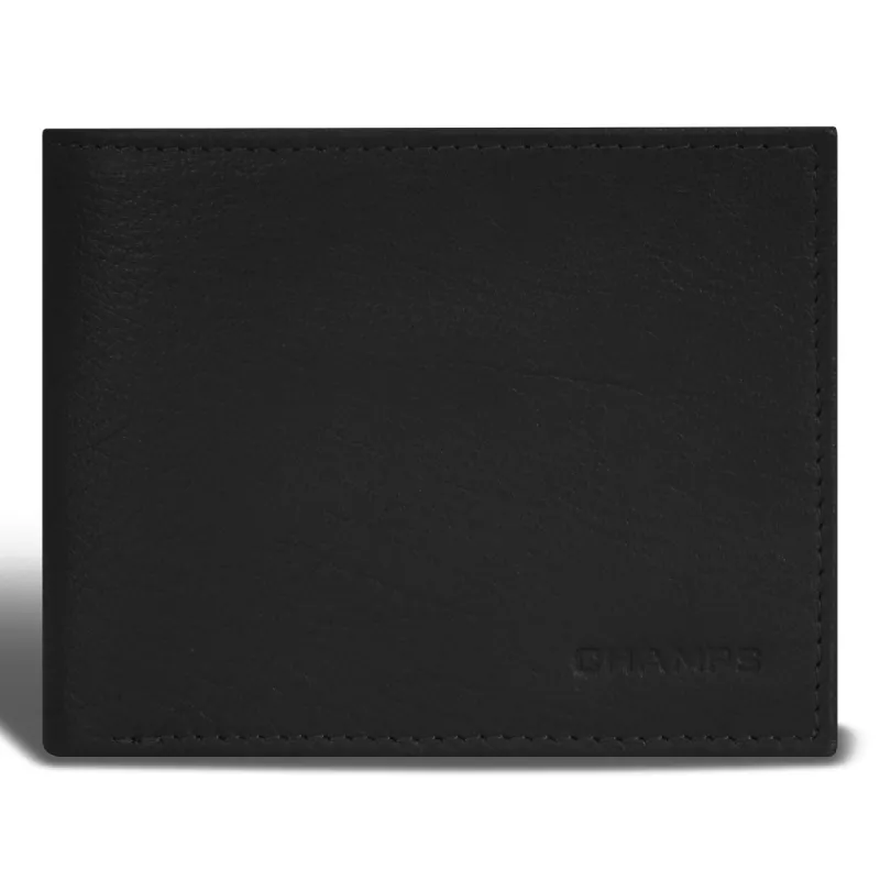 Onyx / Leather Bi-Fold Wallet *Drop Ship* sold by Bentley Leathers