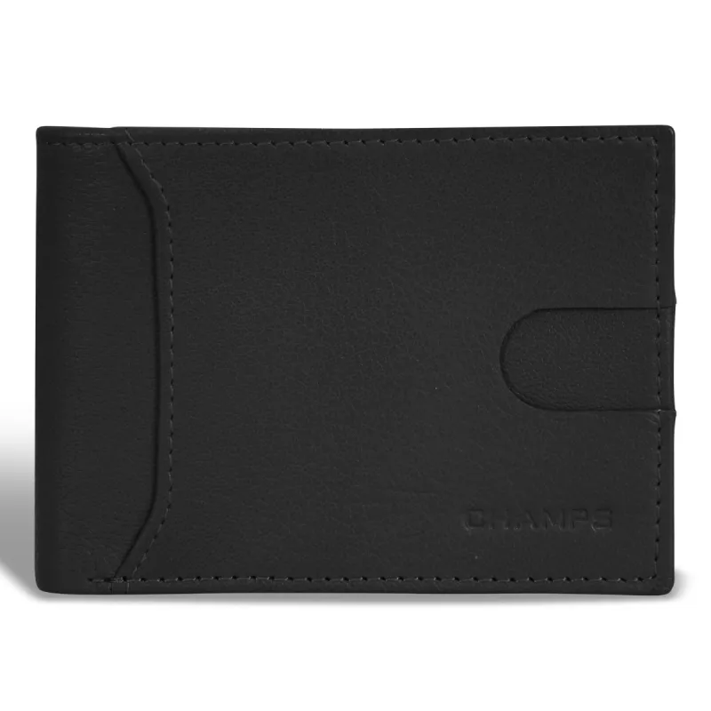 Onyx / Leather Access Bi-Fold Wallet *Drop Ship* sold by Bentley Leathers