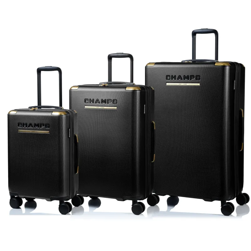 Champs Luxe II 3-Piece Luggage Set sold by Bentley Leathers