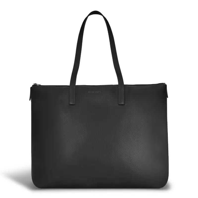 Onyx / Leather Business Tote *Drop Ship* sold by Bentley Leathers