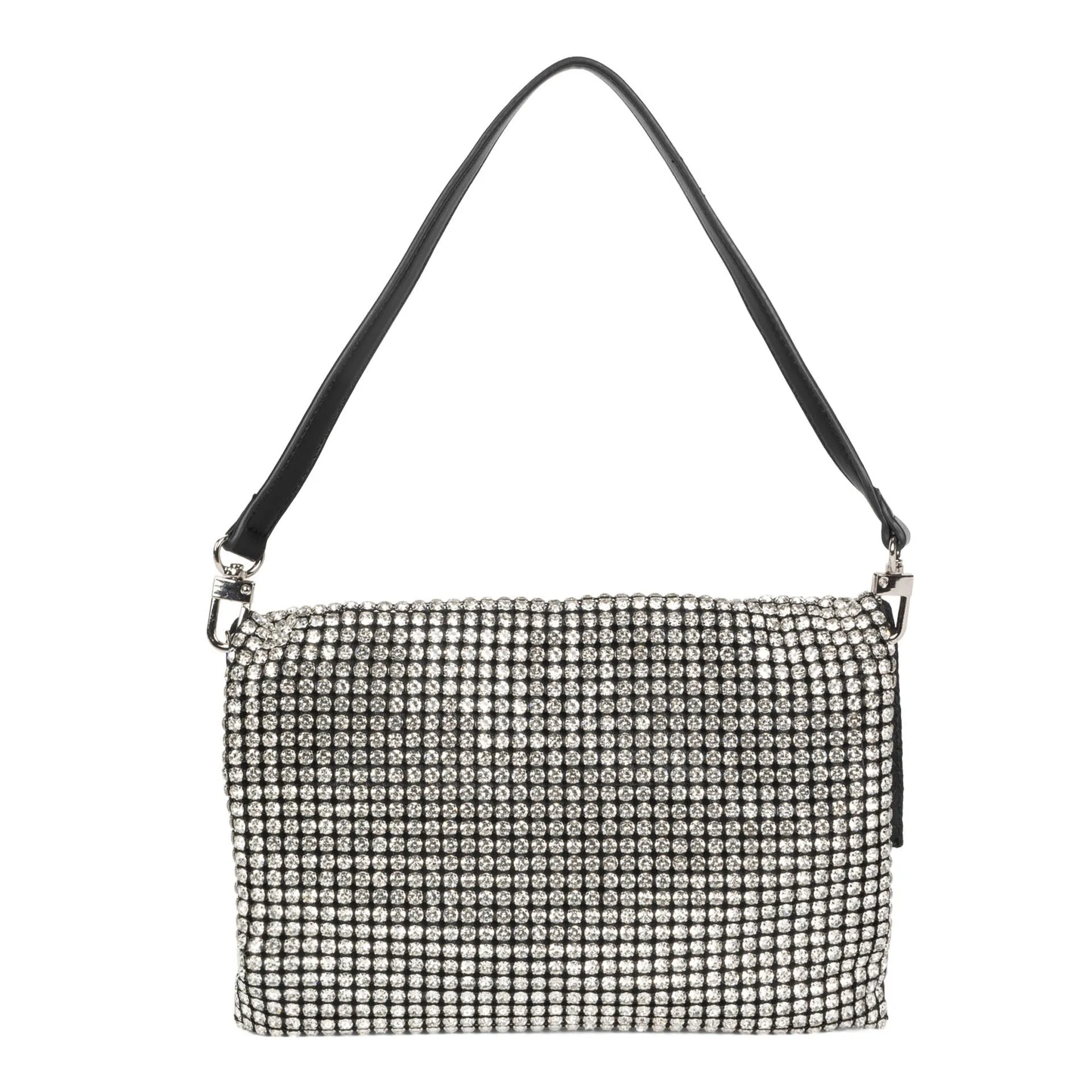 Josie Riona Glitter Clutch Handbag Silver sold by Bentley Leathers product image thumbnail 3