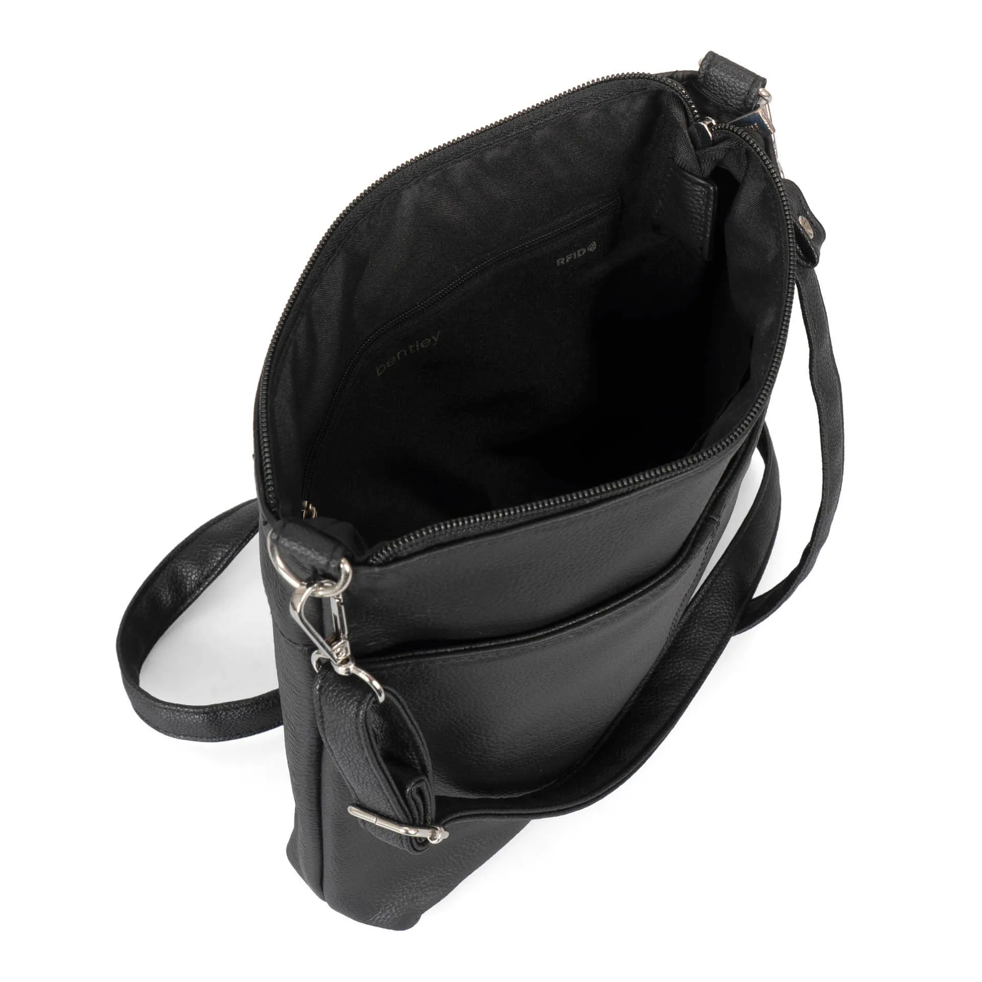 Bentley Mini Essentials RFID Crossbody sold by Bentley Leathers product image thumbnail 3