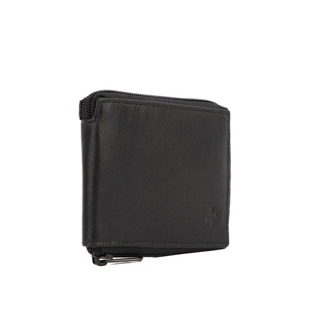 Tracker Core RFID Leather Zip-Around sold by Bentley Leathers product image thumbnail 2