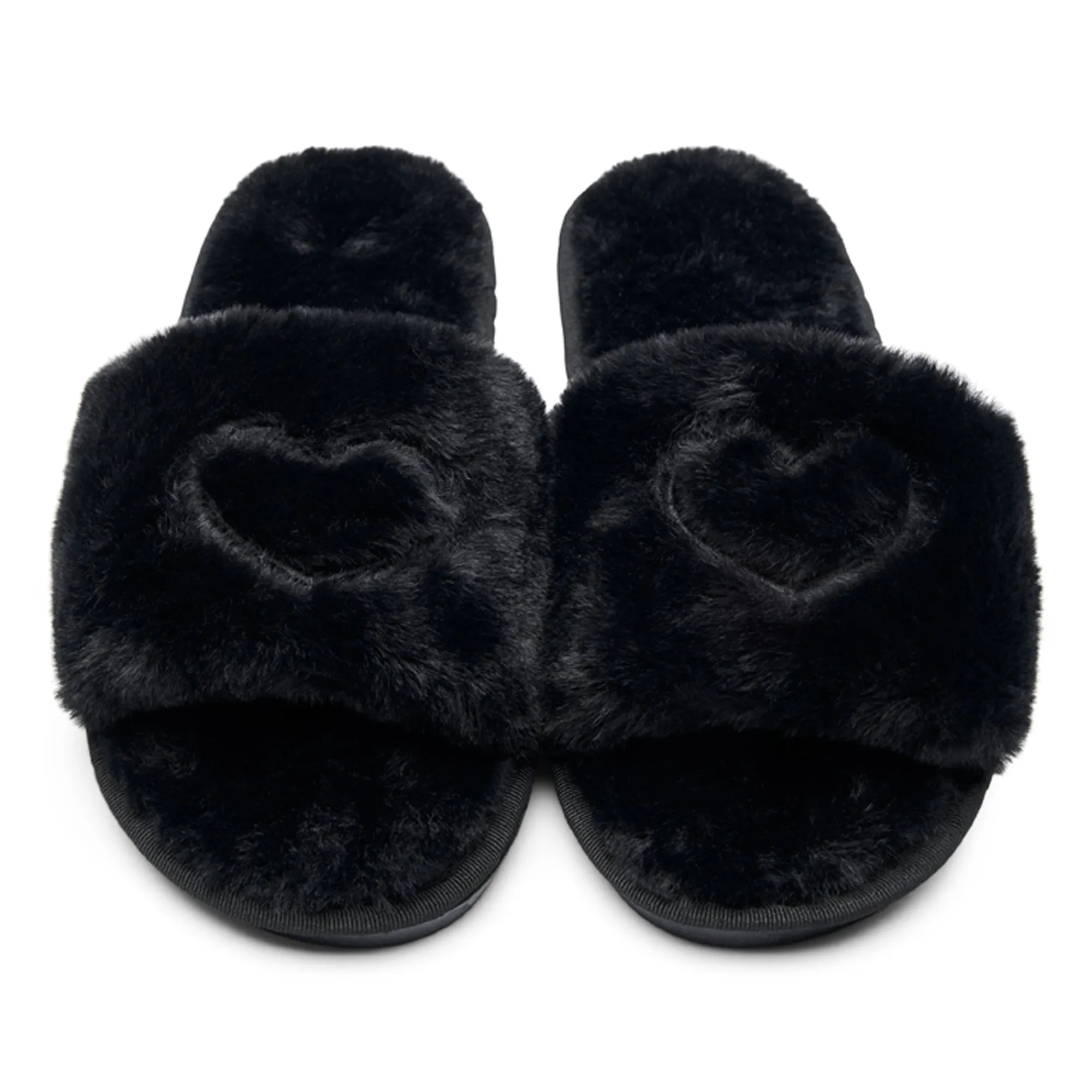 Bentley Velvet Slippers LG Big Heart In store only sold by Bentley Leathers