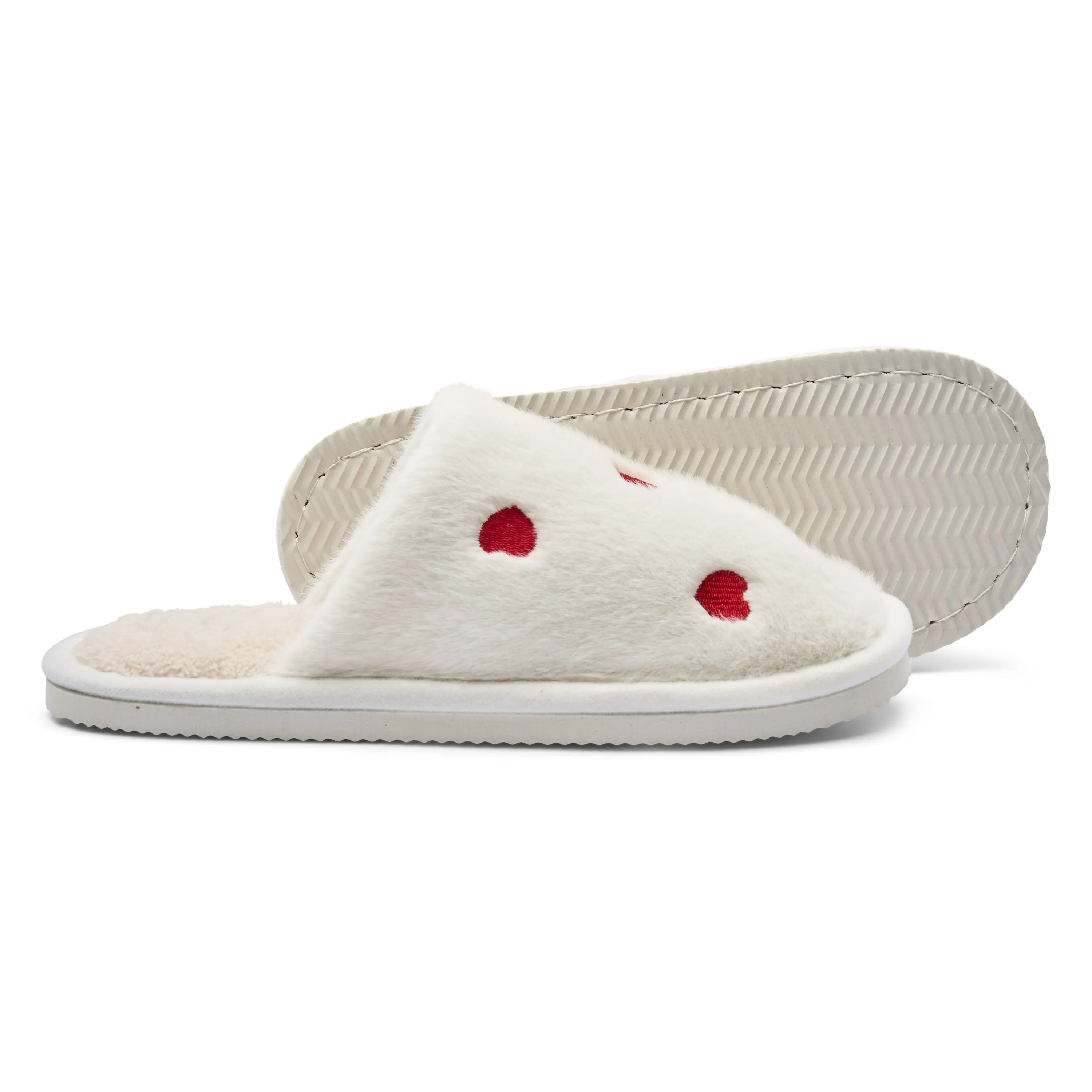 Bentley Velvet Slippers LG Heart Black In store only sold by Bentley Leathers product image thumbnail 4