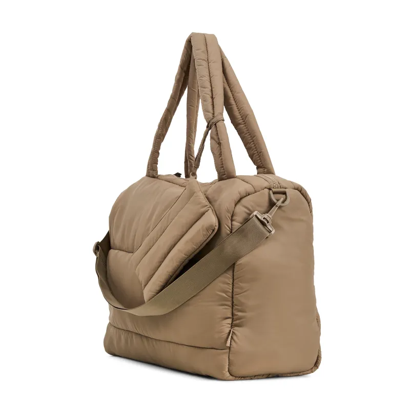 Tracker City Lux puffer Tote sold by Bentley Leathers